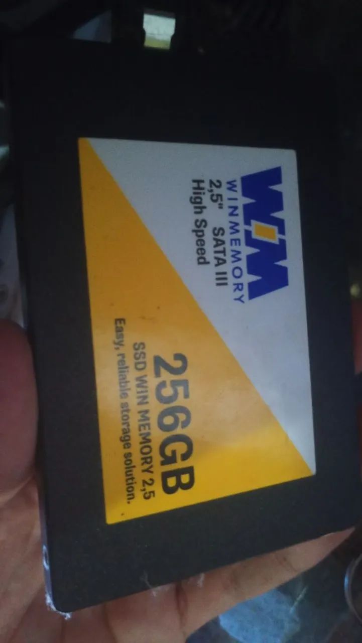 SSD 256GB ( 100% FUNCIONAL)