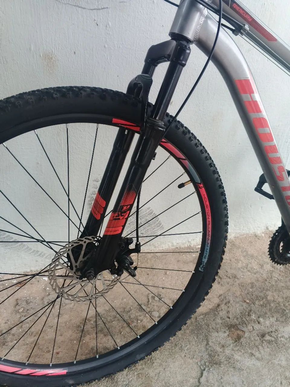 Bicicleta Houston (cor Prata) - Foto 4