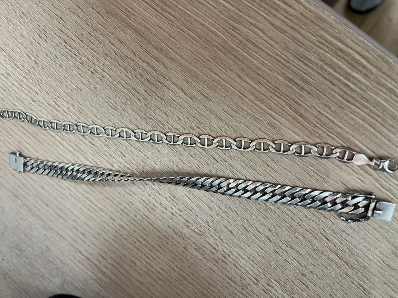 2 Pulseiras Prata 925 - Foto 3