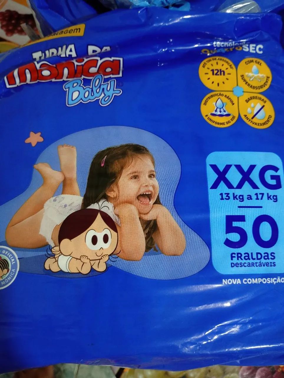 Fralda descartável 