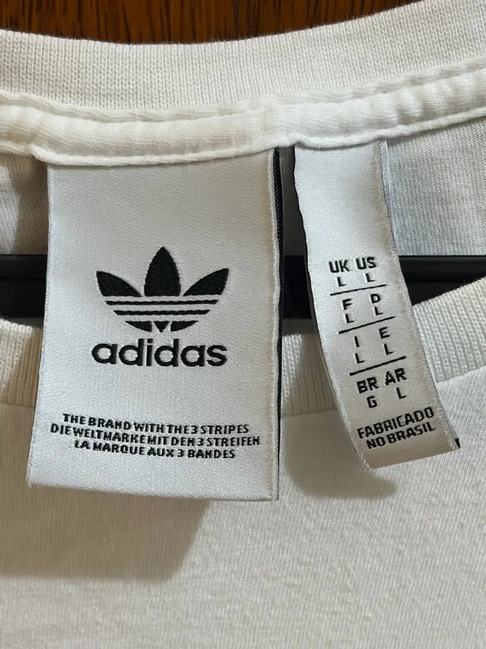 Camisa adidas branca  - Foto 2