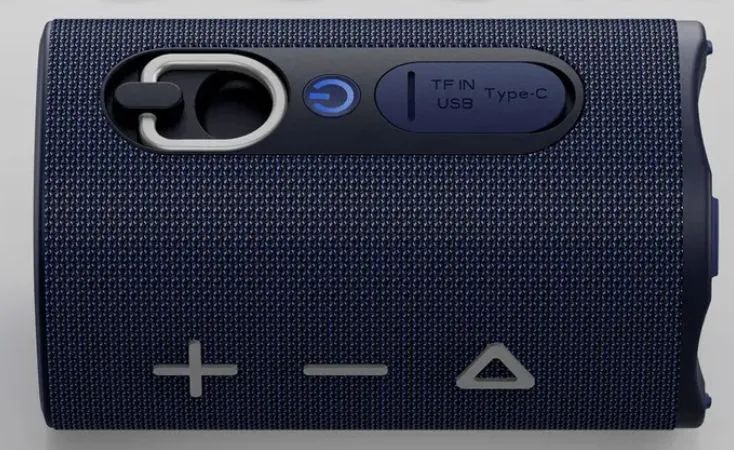 caixa de som Bluetooth portátil da marca Basike, modelo Ba-MD238.  - Foto 4