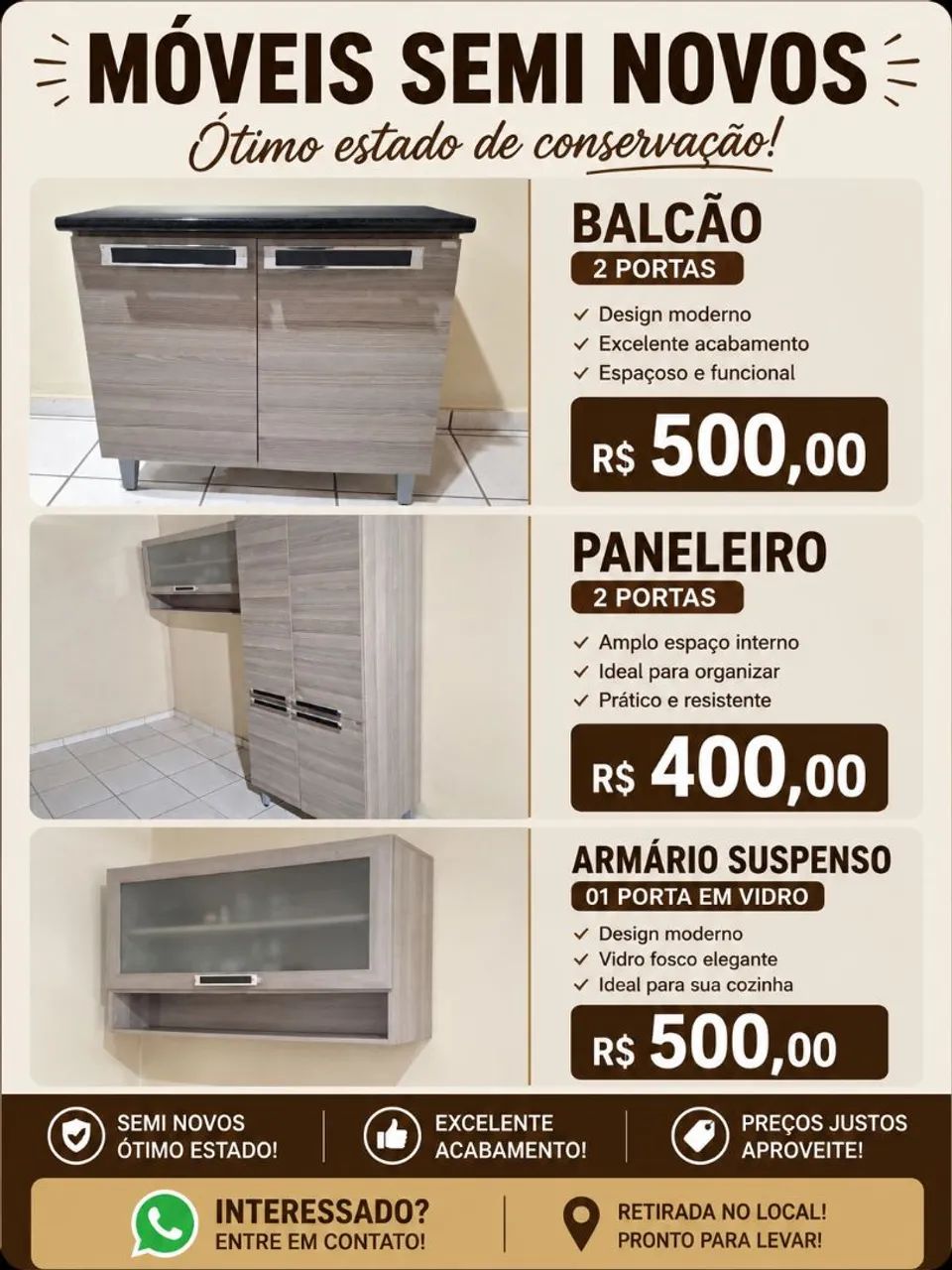 Móveis de cozinha