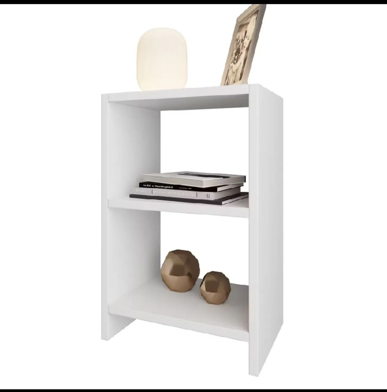 Mesa de Cabeceira Minimalista - Nova e Funcional - Foto 4