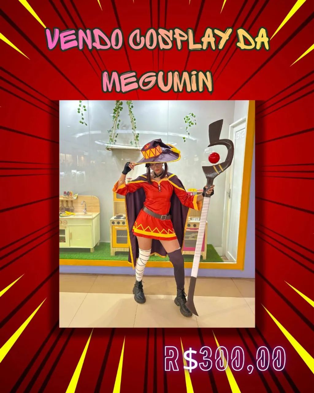 Cosplay Megumin Konosuba