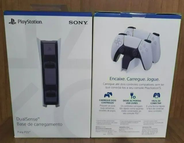 base de carregamento controle ps5 nova lacrada