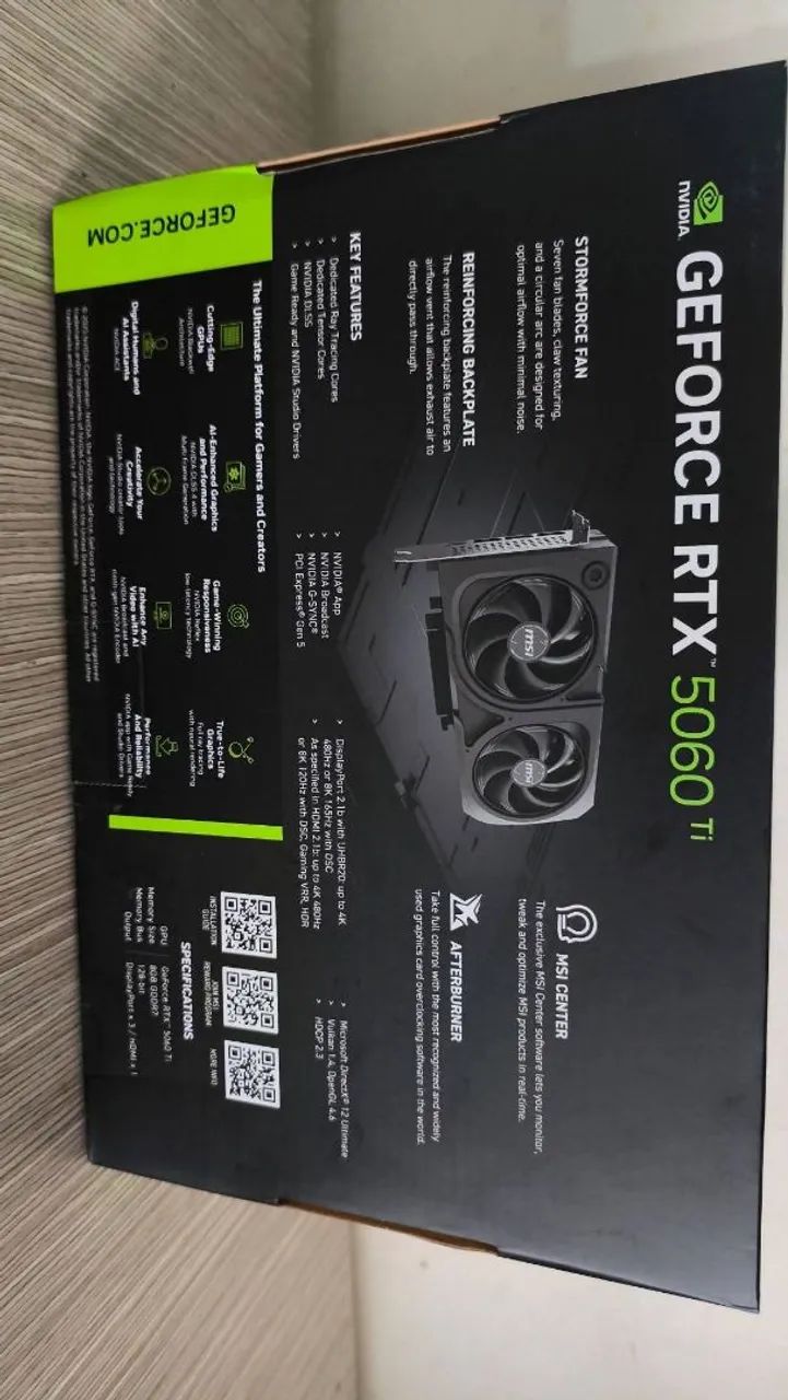 5060ti msi shadow 2x 8gb - Foto 2