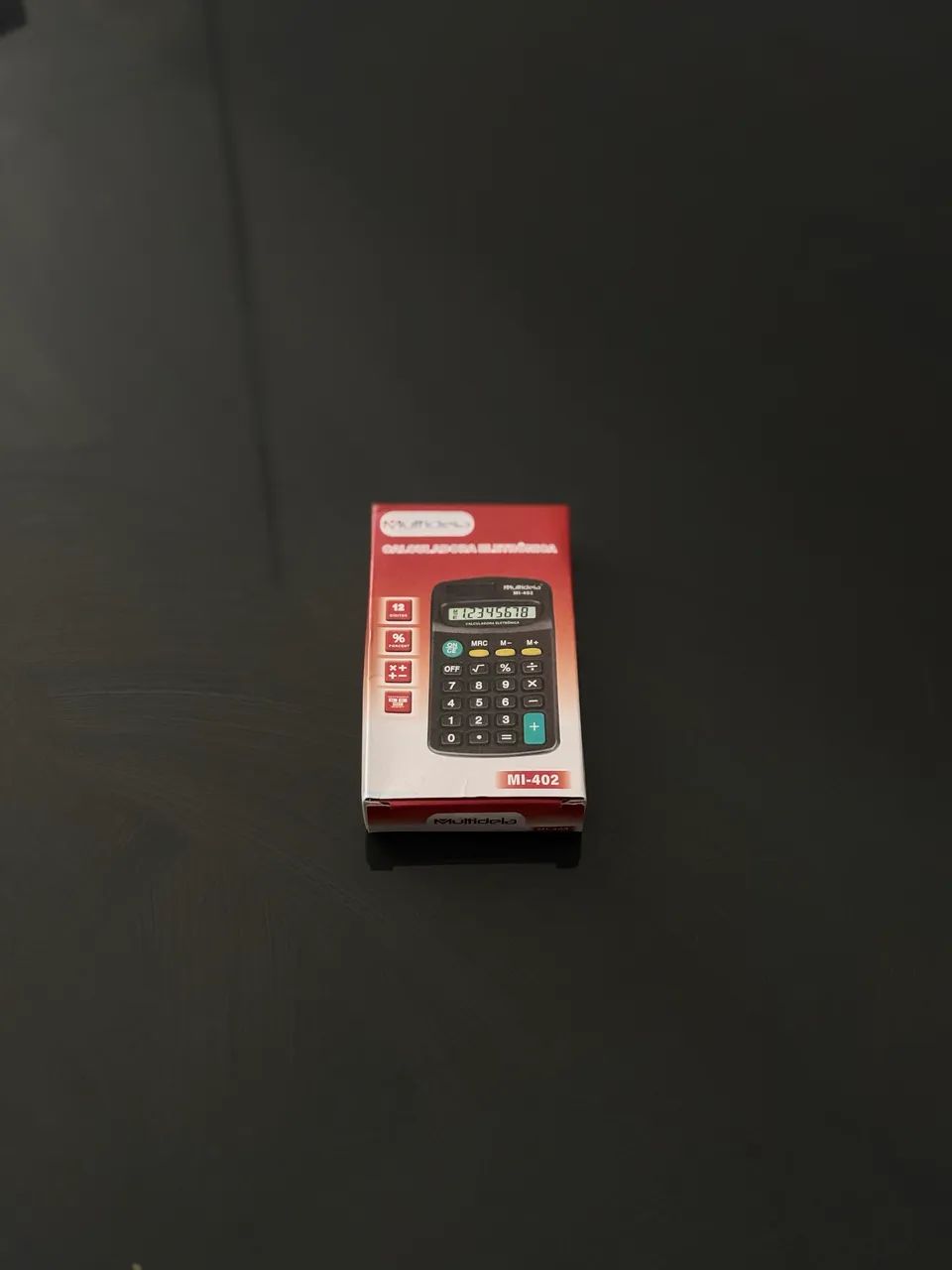 Calculadora Digital Multideia MI- 402 - 12 Dígitos 