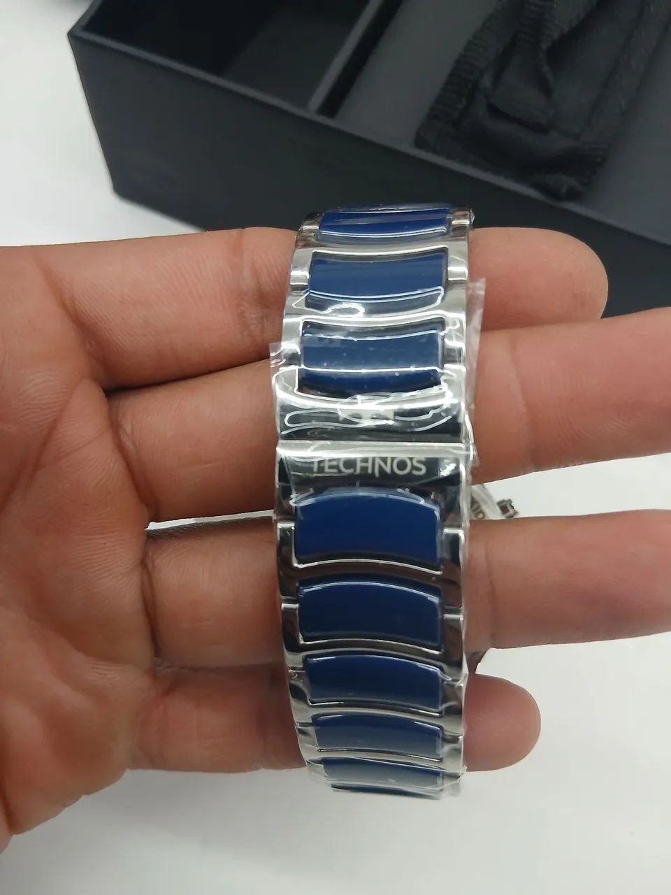 Relógio Technos Masculino Cerâmica Js25bdc/2a - Foto 5