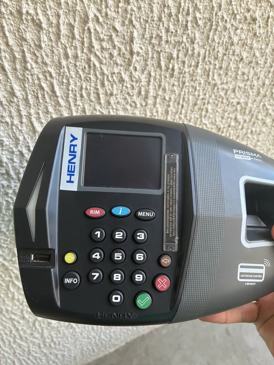 Relógio de Ponto Henry Prisma SF Advanced Usado - Funcionando Perfeitamente - Foto 6