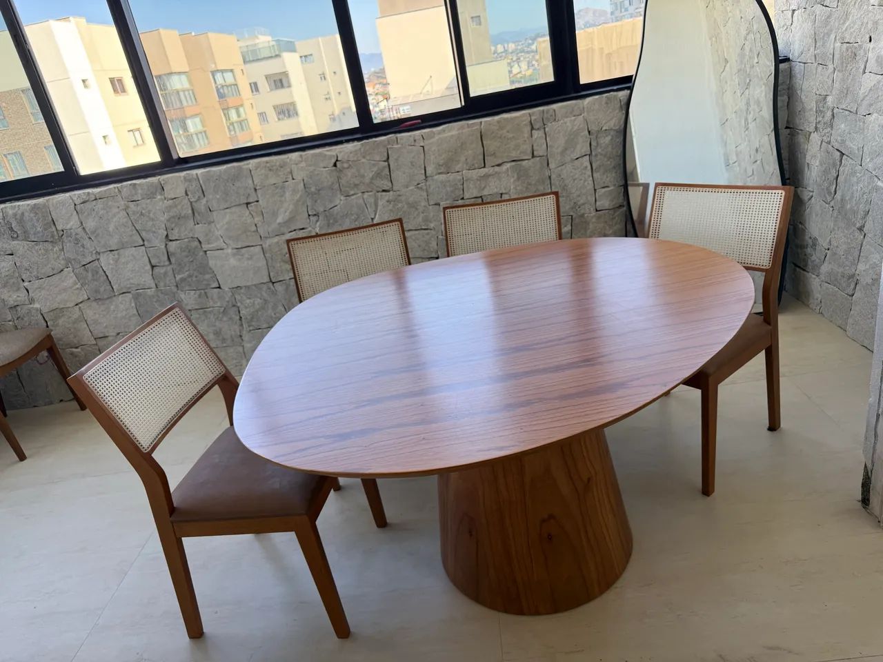 Mesa jantar 4 cadeiras 