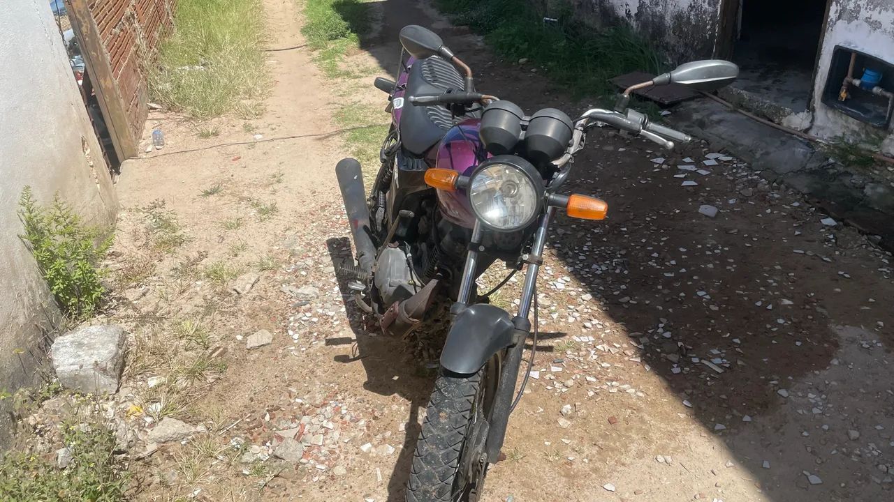 CG 125 com partida elétrica  - Foto 2