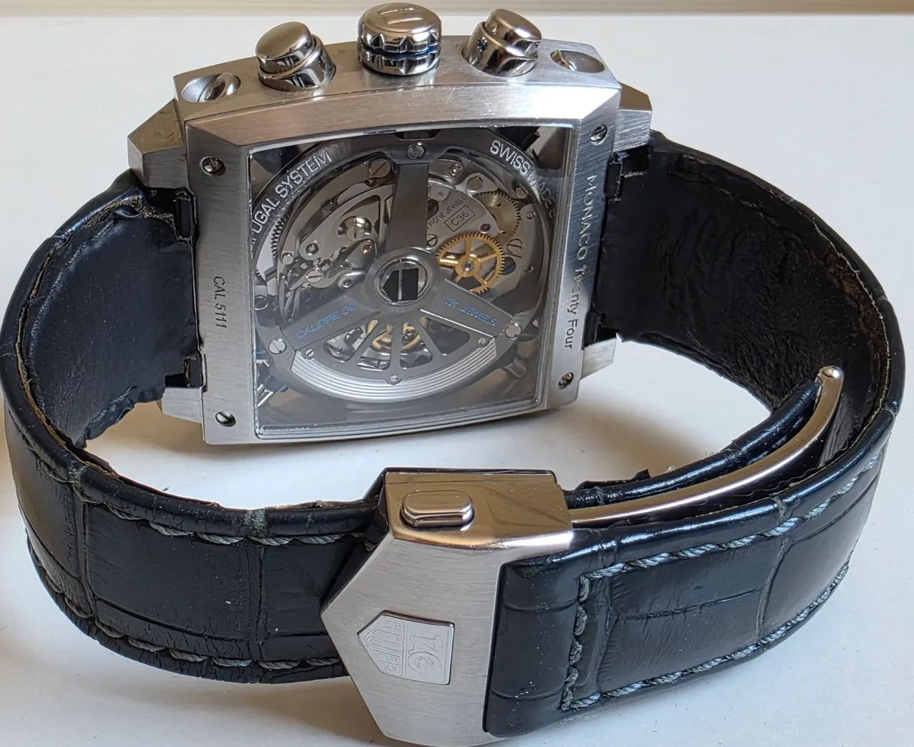 Relógio Tag Heuer Mônaco calibre 36. - Foto 5