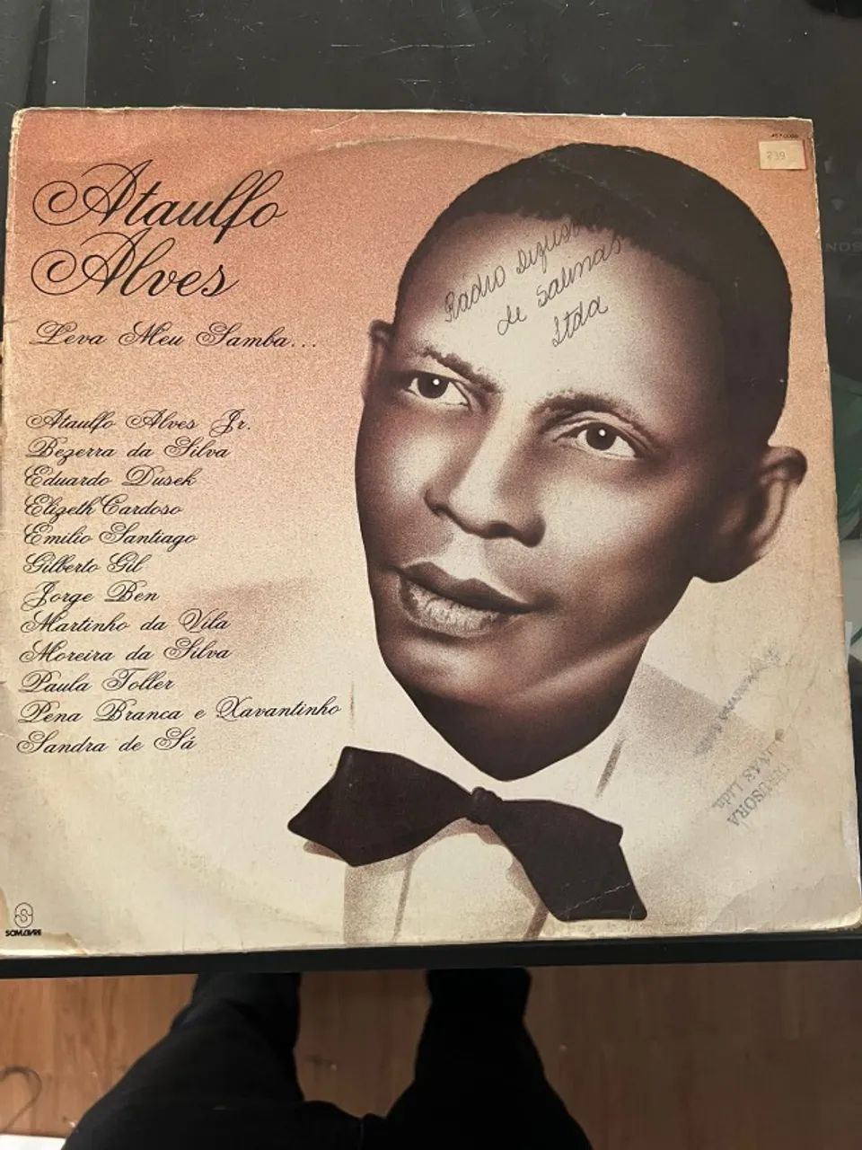 Vinil Ataulfo Alves Leva Meu Samba