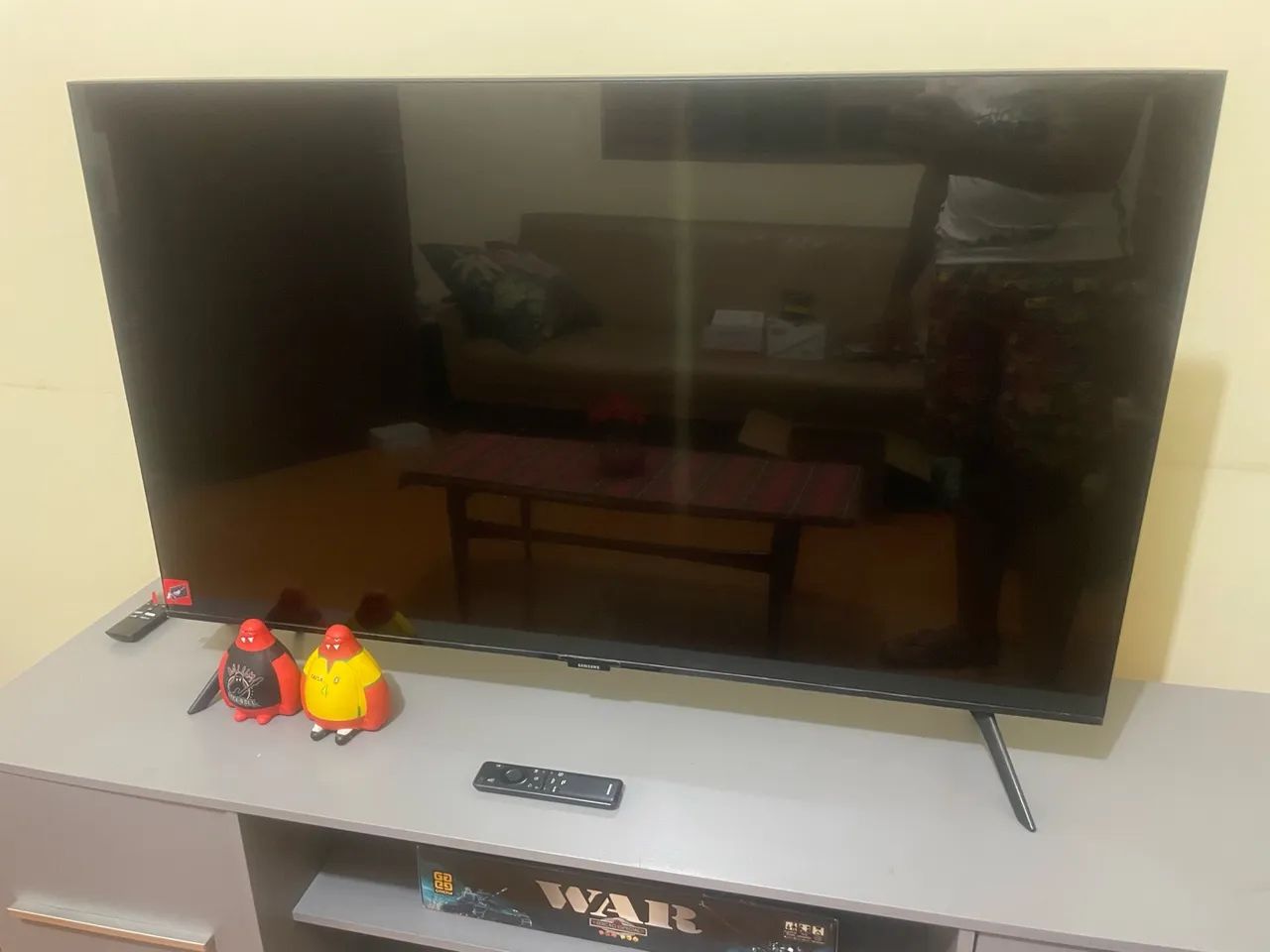 Vendo Smart TV Samsung 43 polegadas 4K UHD - Foto 3