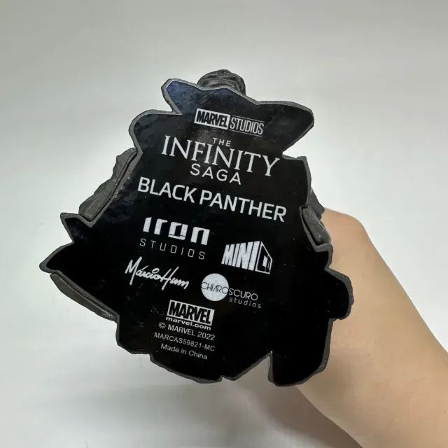 Estátua Black Panther - Exclusivo CCXP 2022 - Marvel - MiniCo - Iron Studios  - Foto 3
