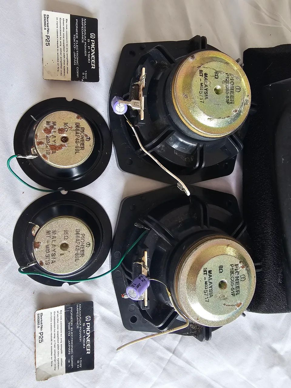 Woofers e Tweeters Pioneer 8 e 16 Ohms  - Foto 3