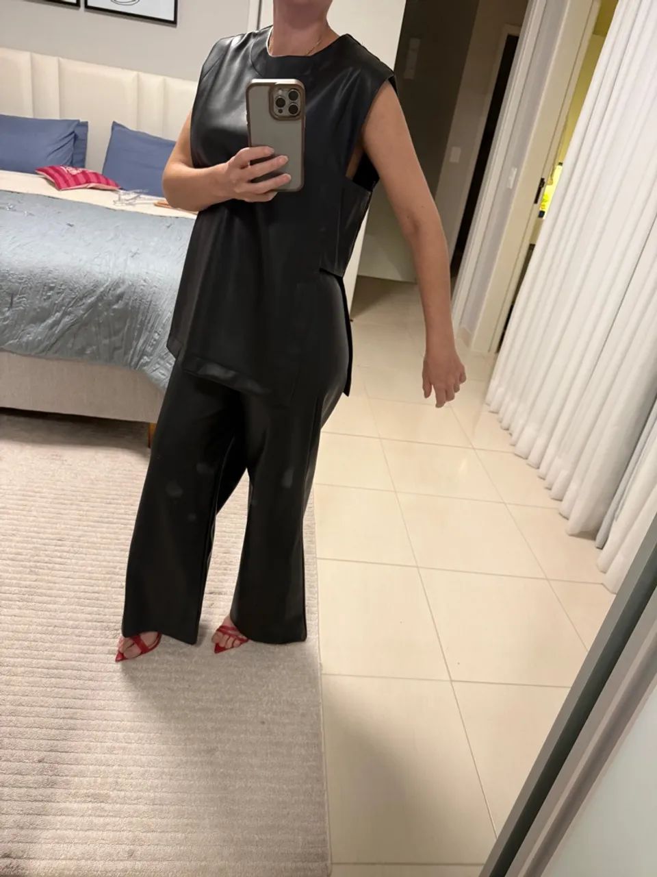 Conjunto em couro  - Foto 2