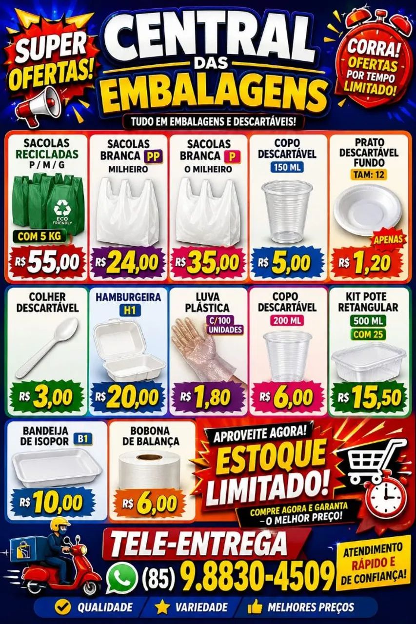 Embalagens e descartáveis  - Foto 2