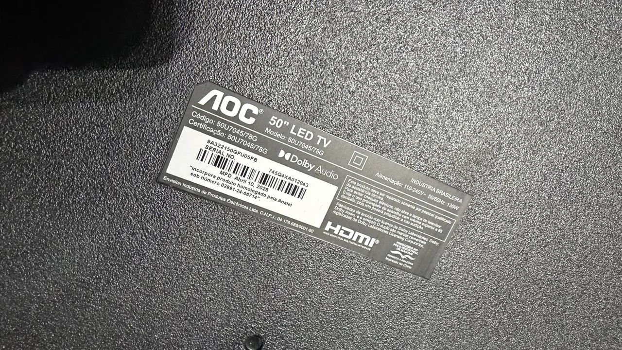 TV AOC 50 POLEGADAS - Foto 4