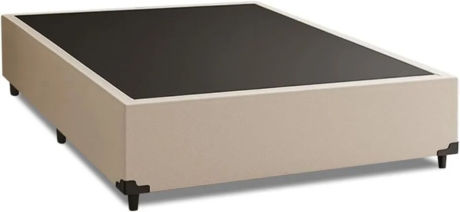 Cama Base Box Casal Bege