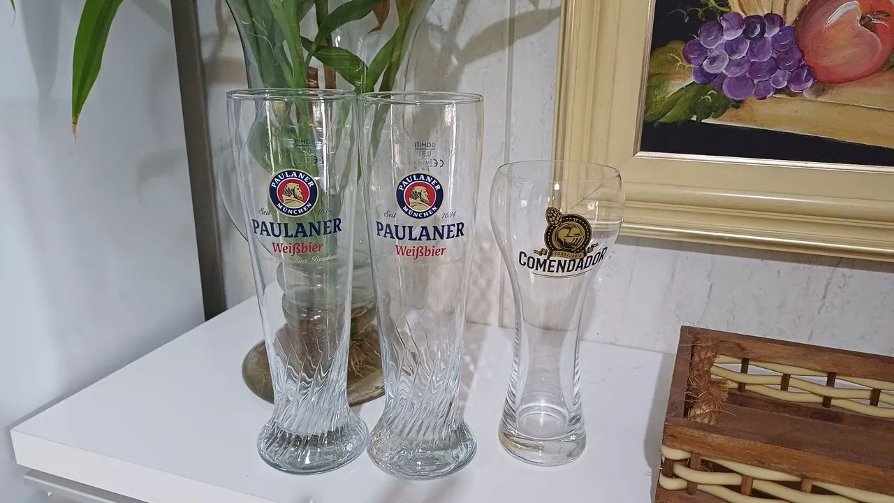Copos para conhecionar