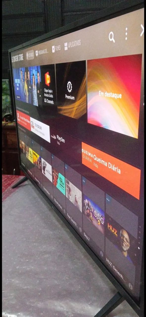 Vendo essa tv da marca LG de 43 polegadas SMART com acesso ao Bluetooth ?
