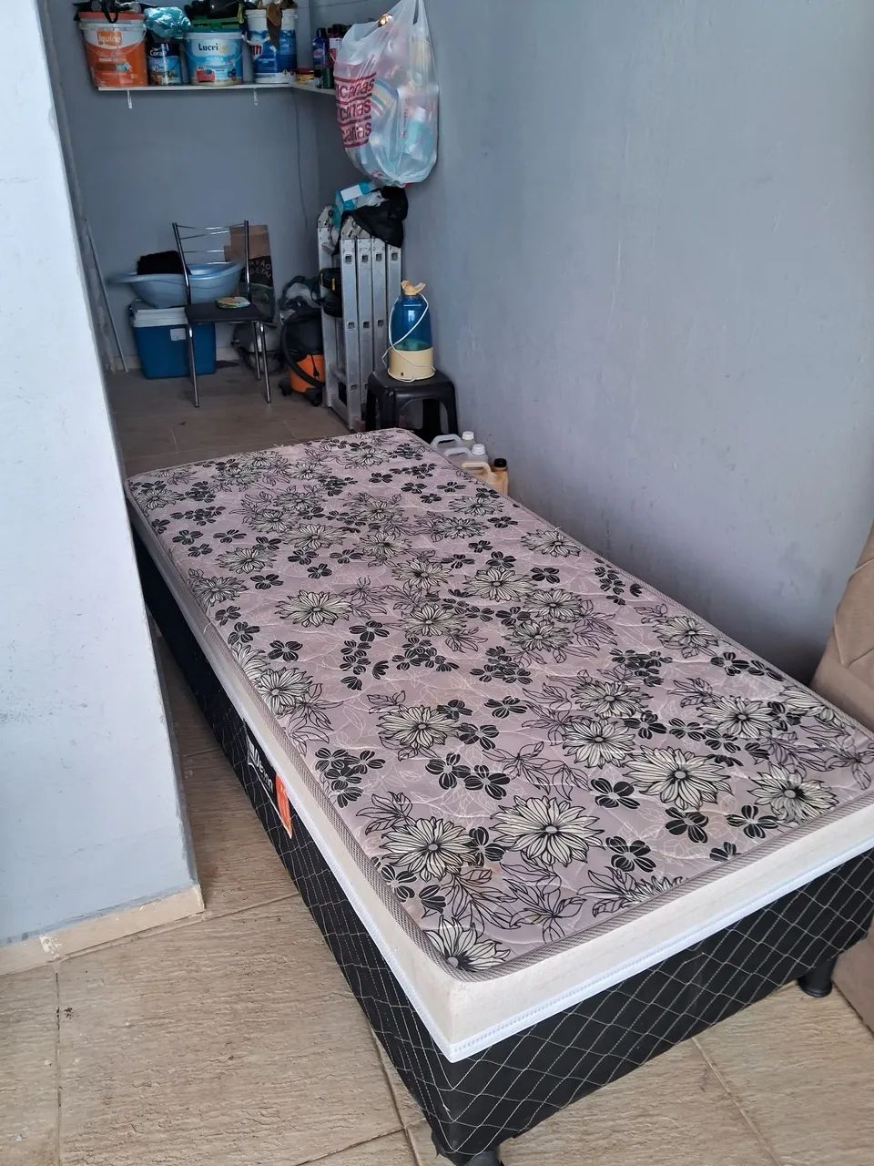 Cama box de solteiro 