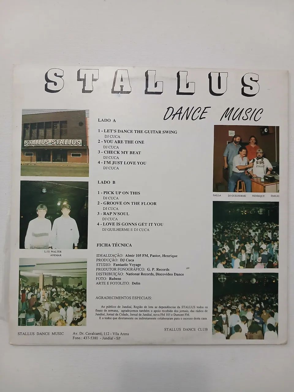 Lp Dj cuca "stallus dance music" usado  - Foto 2