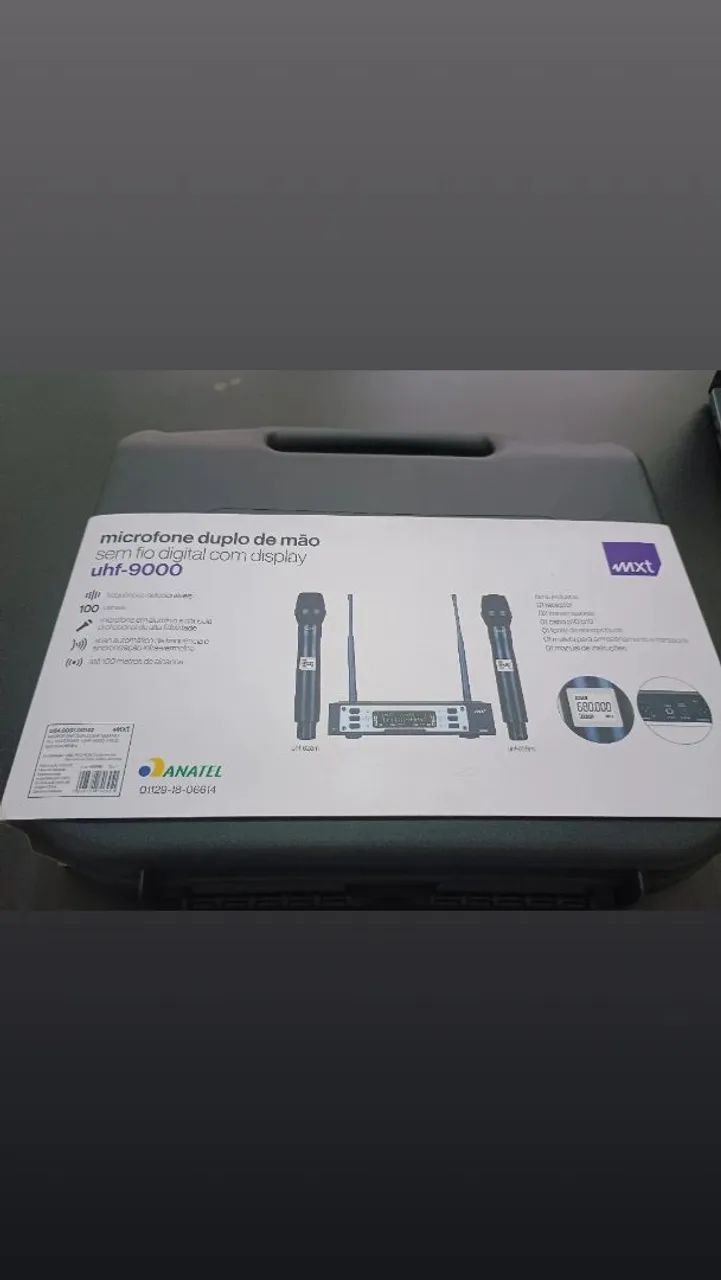 Microfone Digital novo
