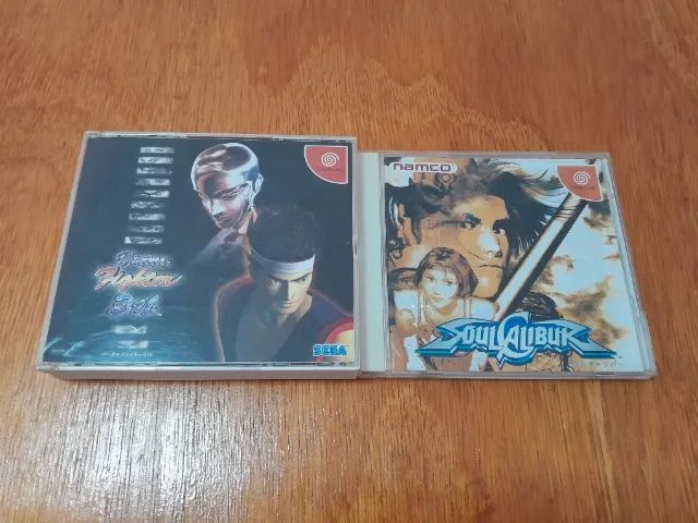 Soulcalibur + Virtua Fighter 3 para Dreamcast