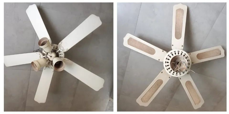 02 ventiladores teto antigo - Foto 2
