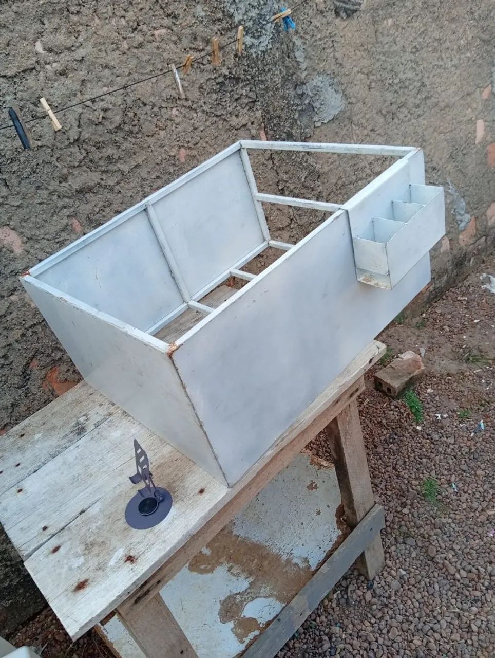 Expositor para lanches e salgados 