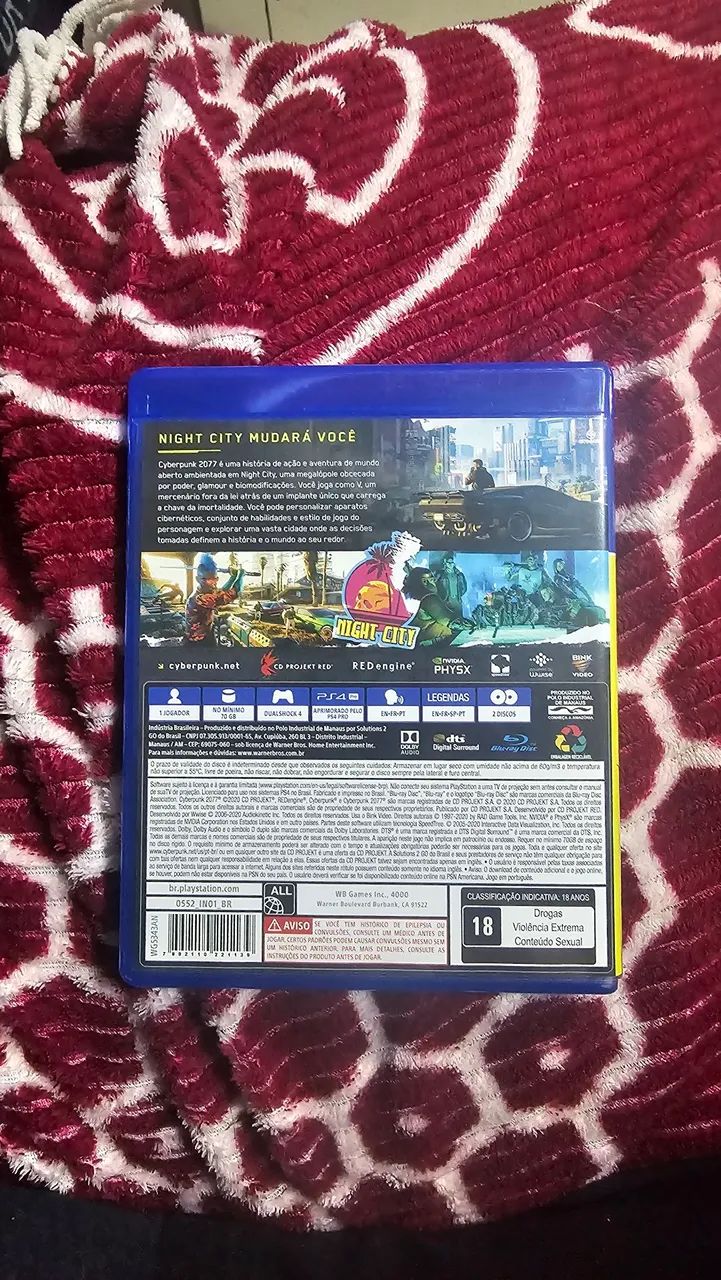 Cyberpunk 2077 Ps4 Midia fisica - Foto 2