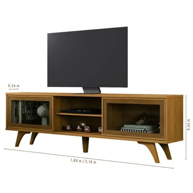 Rack Vitrum  2,20m  100% MDF    Pronta Entrega! - Foto 2