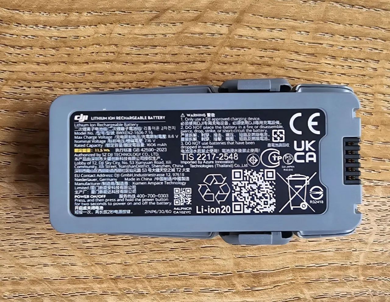 Hub de carregamento e 1 Bateria nova Dji - Foto 5