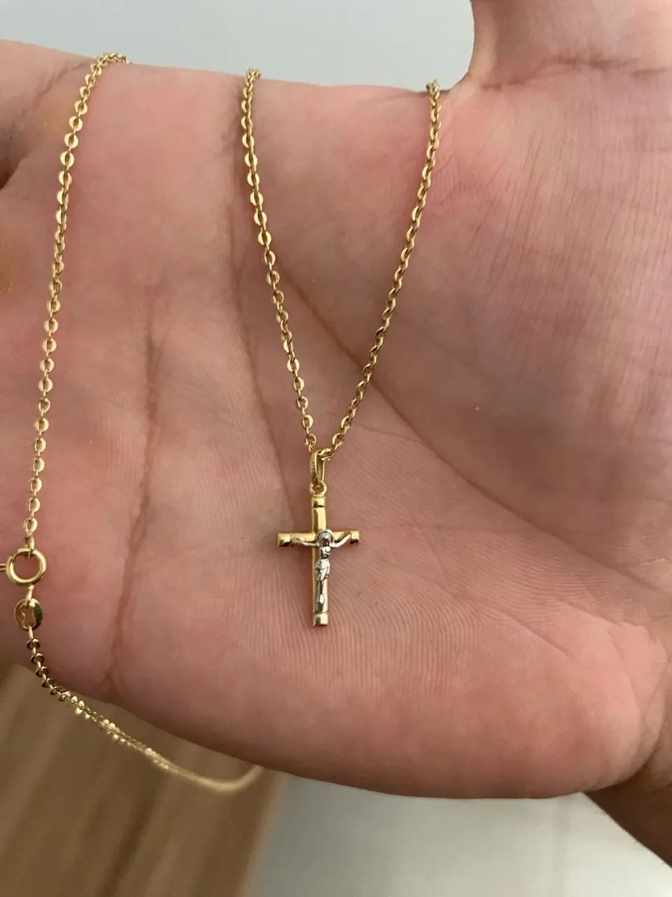 Corrente e pingente ouro 18k  - Foto 2