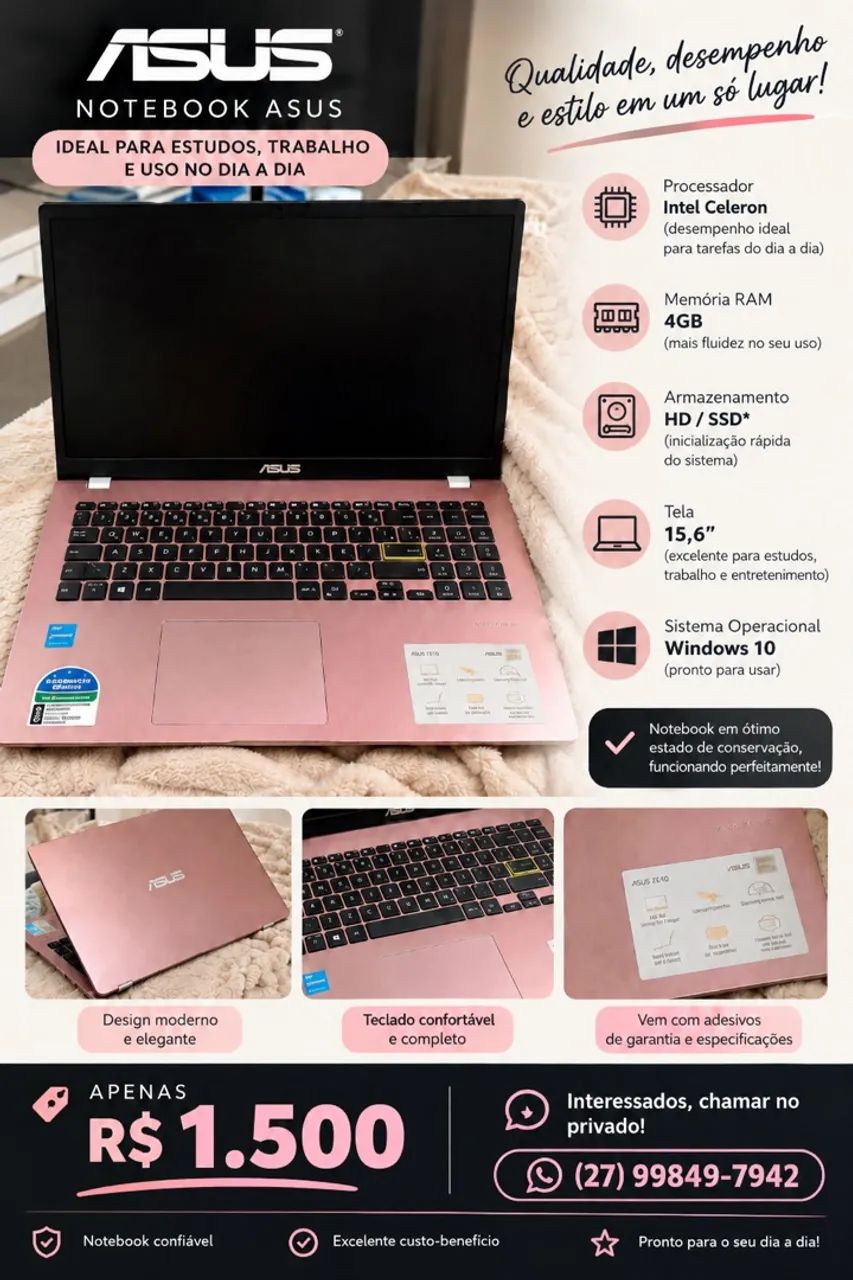 notebook ASUS 