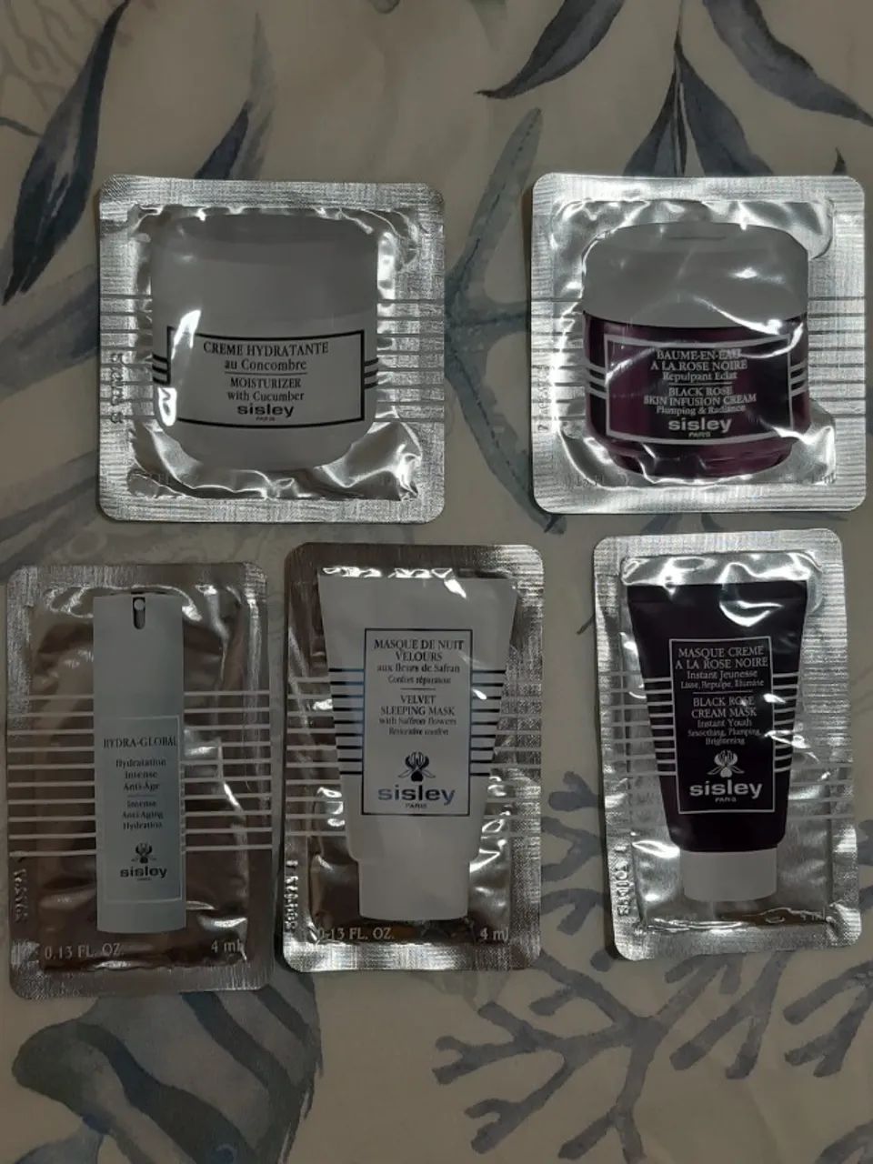 Amostras Sisley Paris - Cuidados Faciais Premium