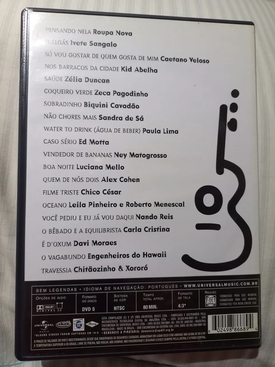DVD Um Barzinho, Um Violão - Edição Especial (20 Artistas) - Original - Foto 2