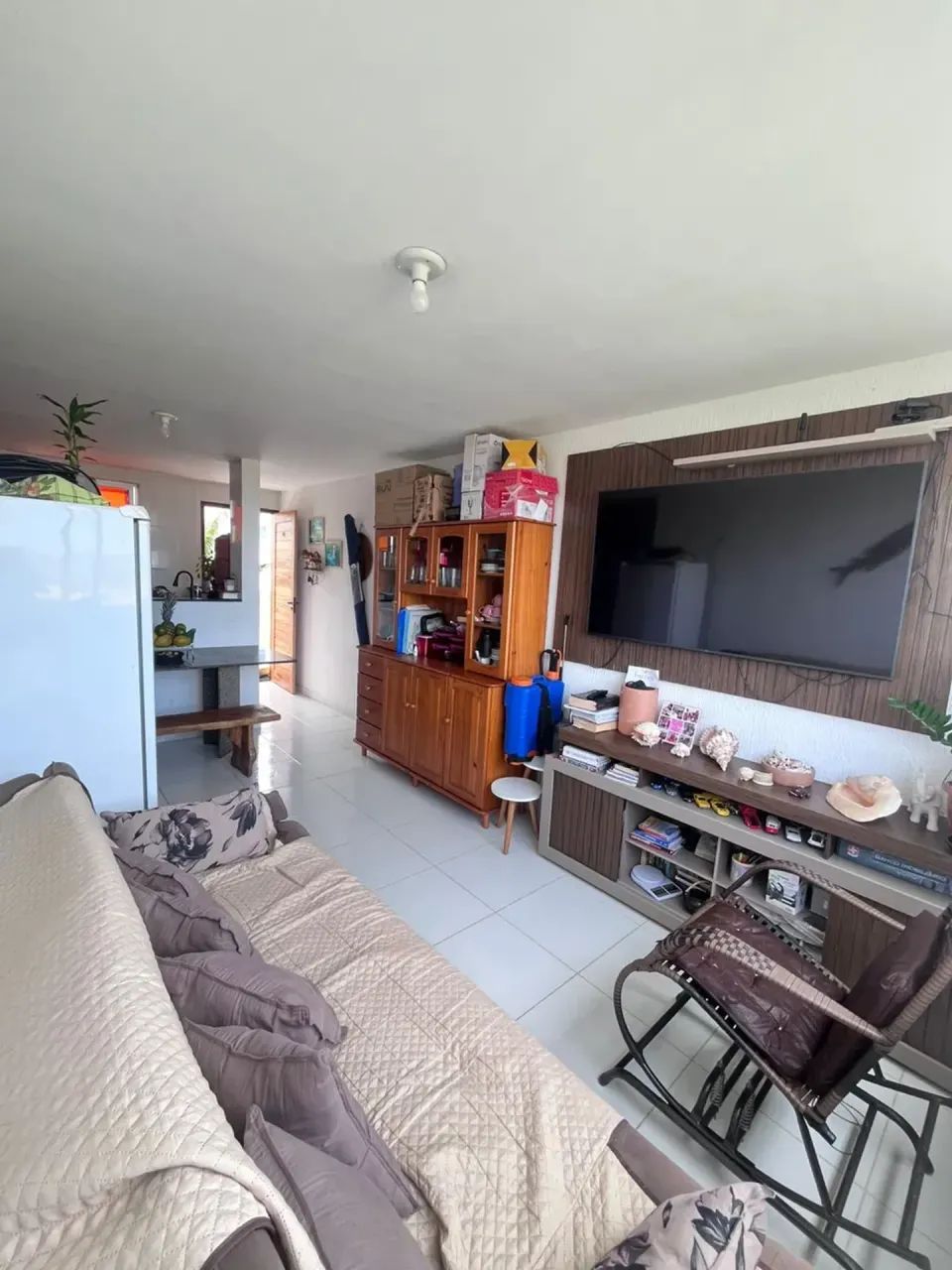 Apartamento 2 qts a 2min da praia com vista mar - Foto 3