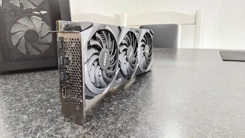 Placa de Vídeo GeForce RTX 3060 MSI VENTUS 3X 12G OC - Foto 4