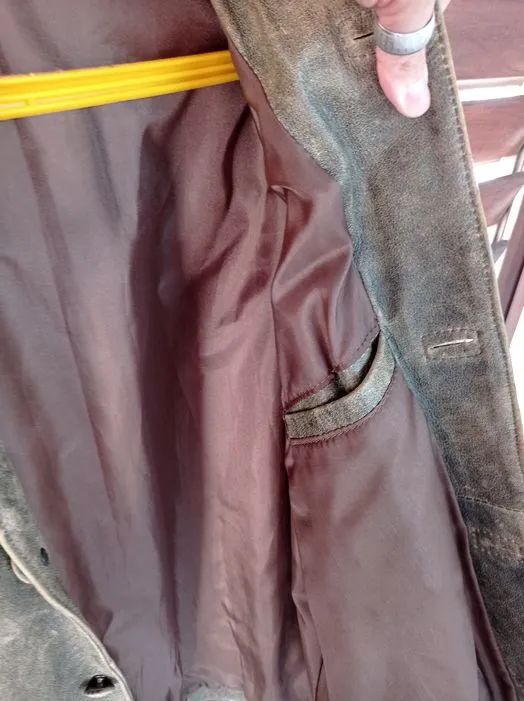 Jaqueta de couro legítimo - Foto 4