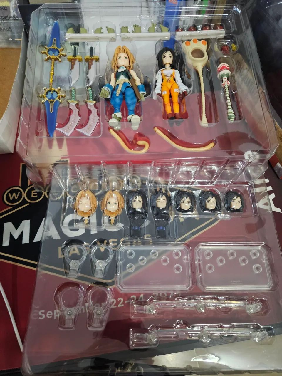 Final Fantasy IX Action Figure Bring Arts Zidane & Garnet