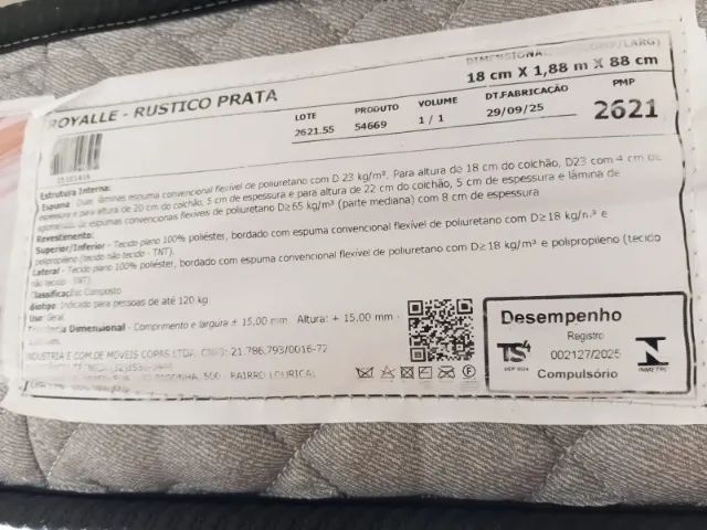 VENDO NOVÍSSIMO COLCHÃO SOLTEIRO - Foto 4