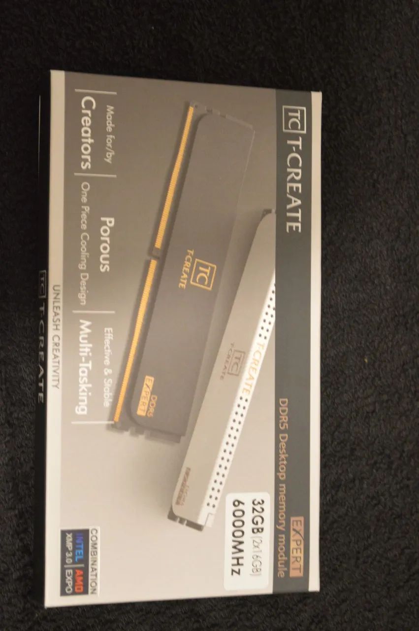 Memória Ram DDR5 T-Create Expert (2X16GB) 6000Mhz CL30  - Foto 4