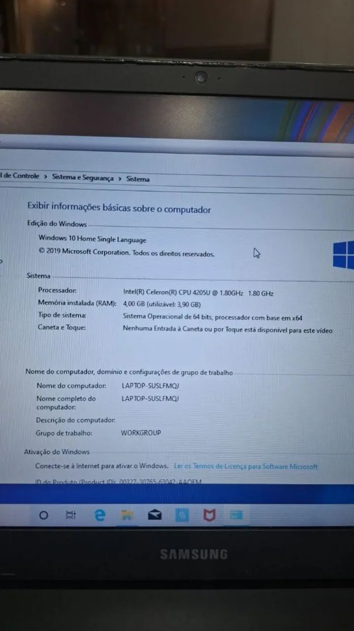 Notebook Samsung  - Foto 2