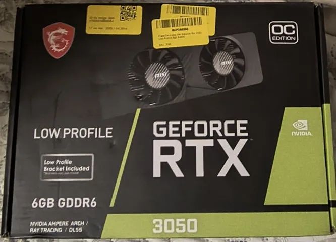 RTX 3050 6GB USADA
