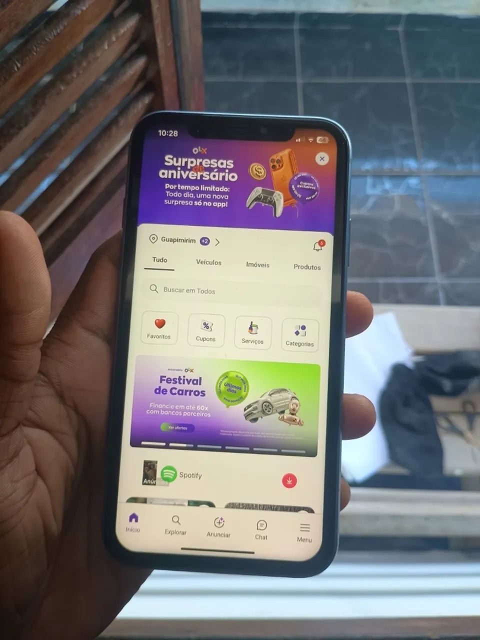 Vendo iPhone, troco por androide e volta no mínimo 250 pra mim! - Foto 4