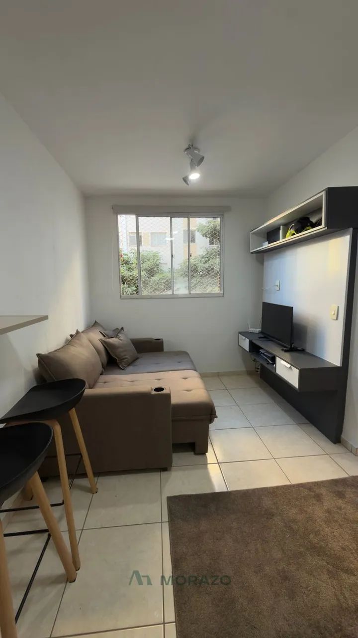 Apartamento mobiliado porteira fechada